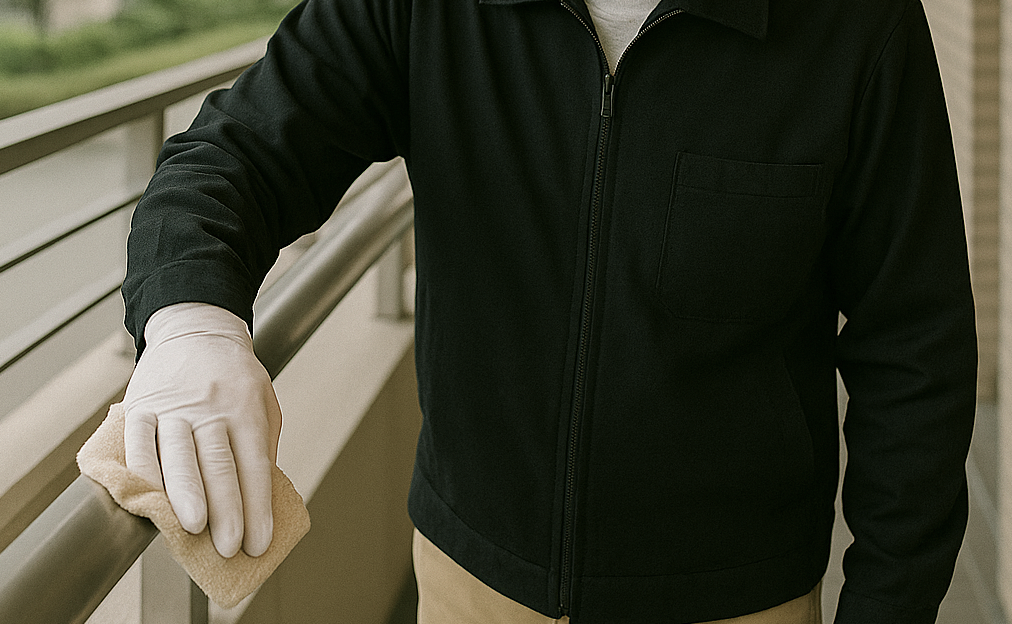 共用部拭き掃除