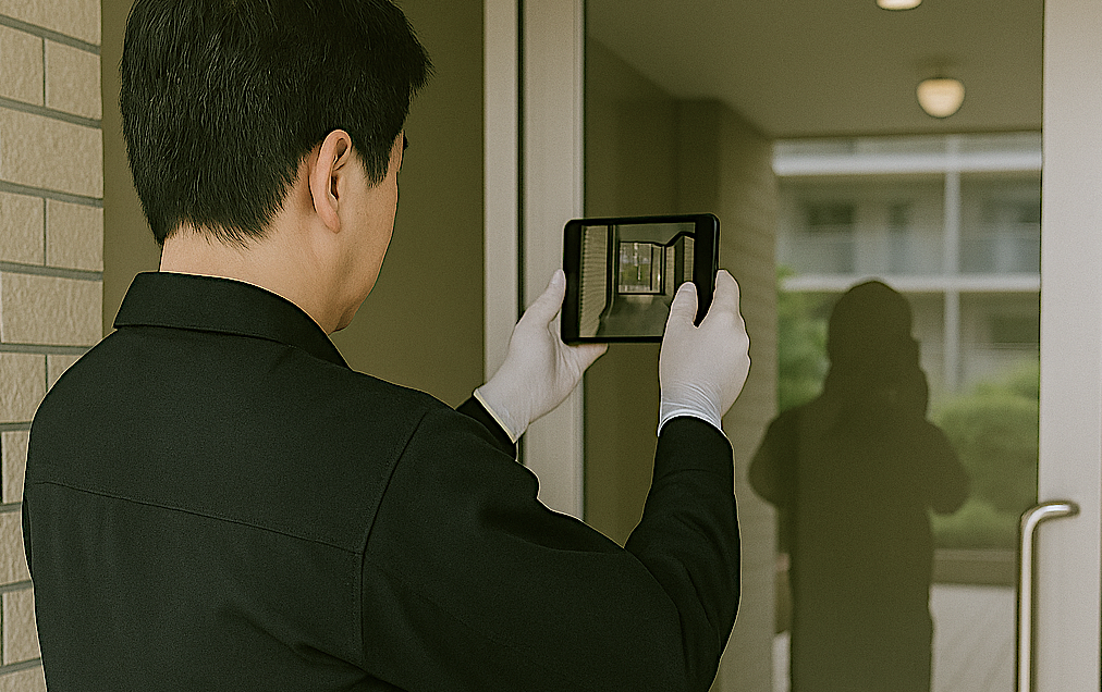 点検と写真付き報告書