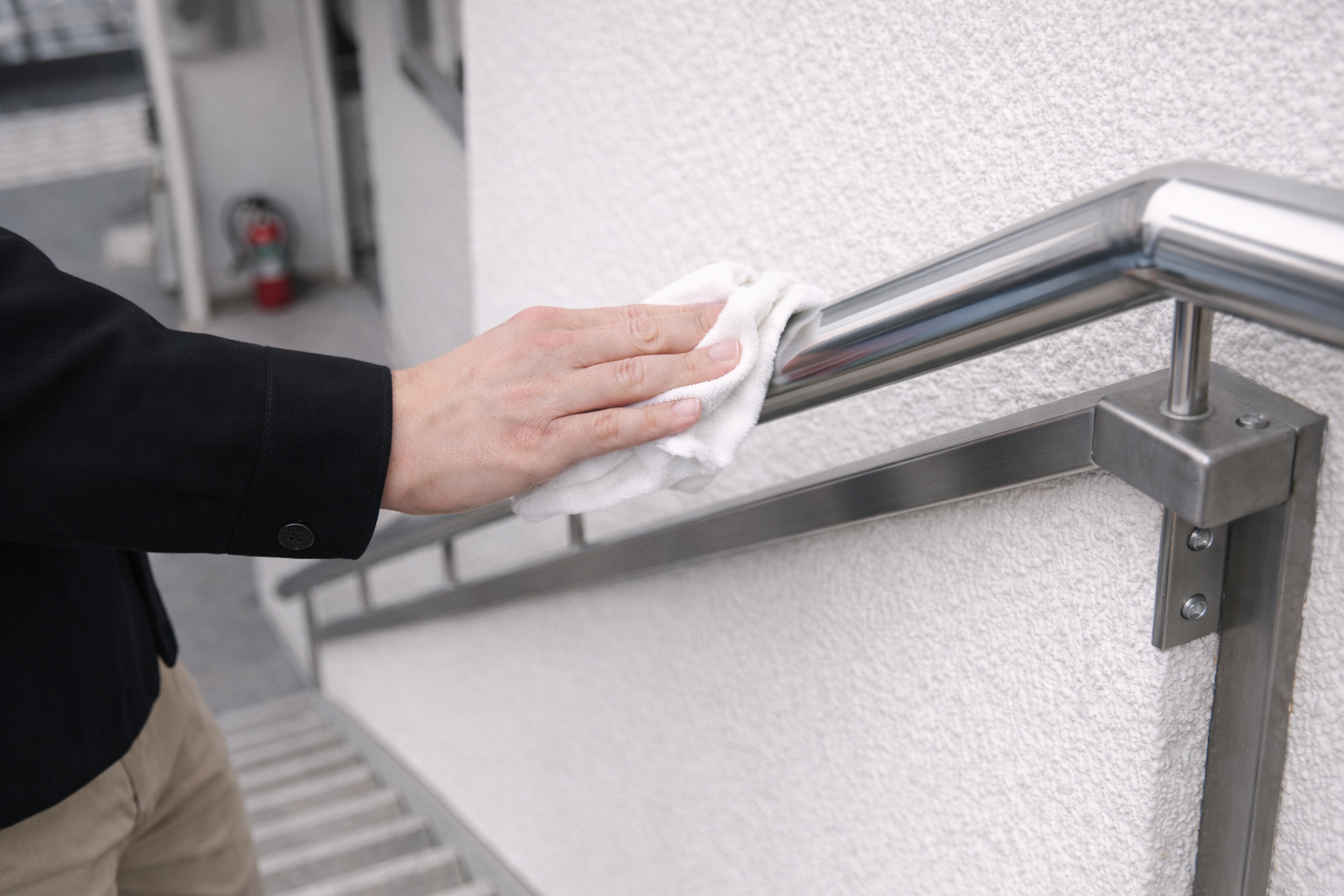 ポイント拭き清掃